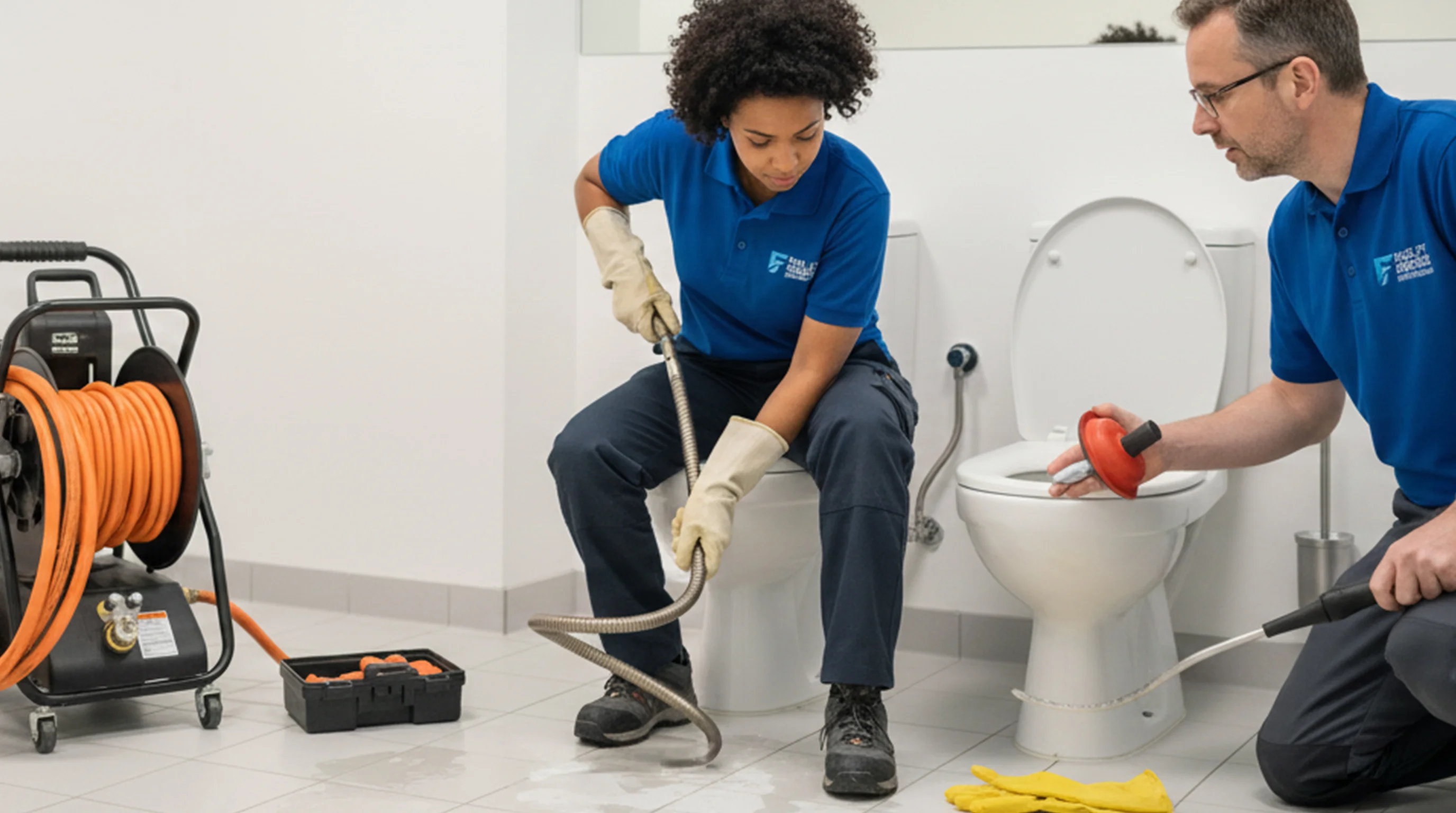 WC bouché : furet, ventouse, hydrocurage — choisir la bonne méthode