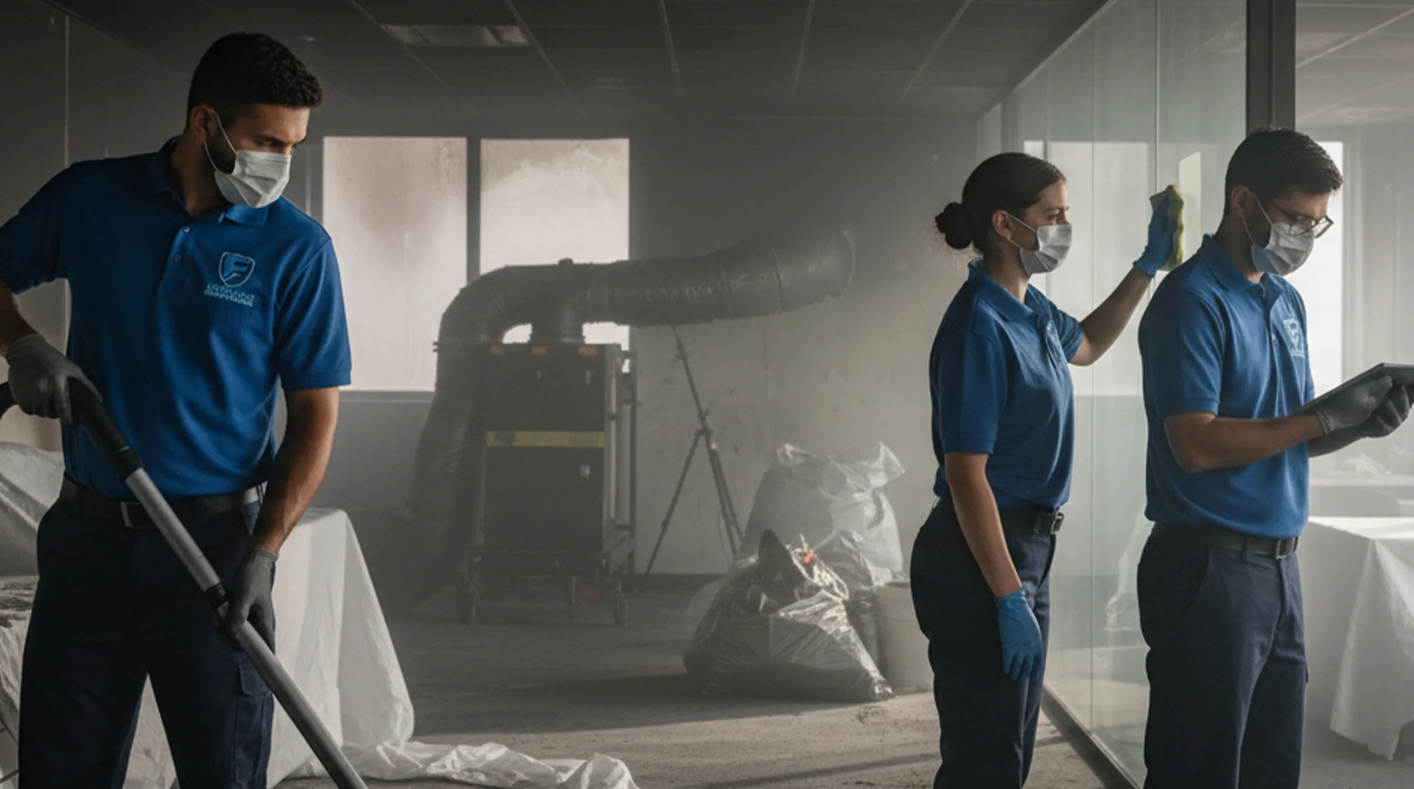 Nettoyage après incendie : suie, odeurs, sécurité — étapes réalistes