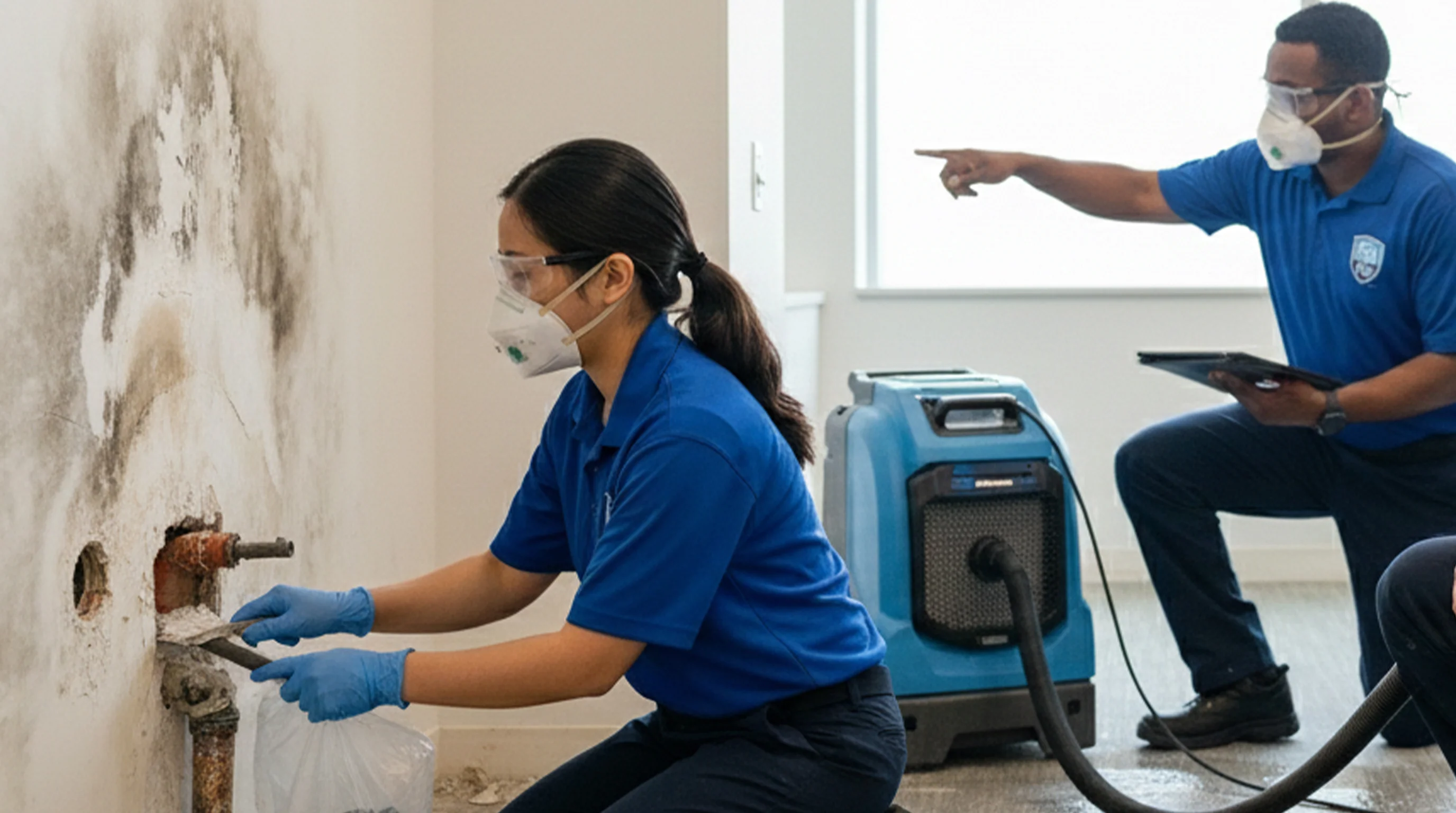 Moisissures après infiltration : traiter la cause avant les produits