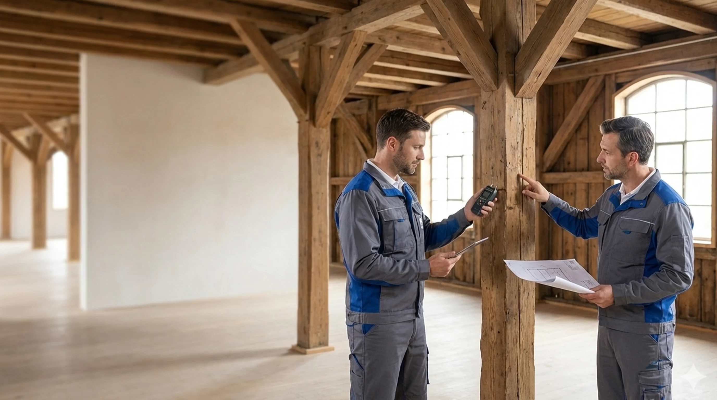 Réhabilitation des structures en bois - Mobile