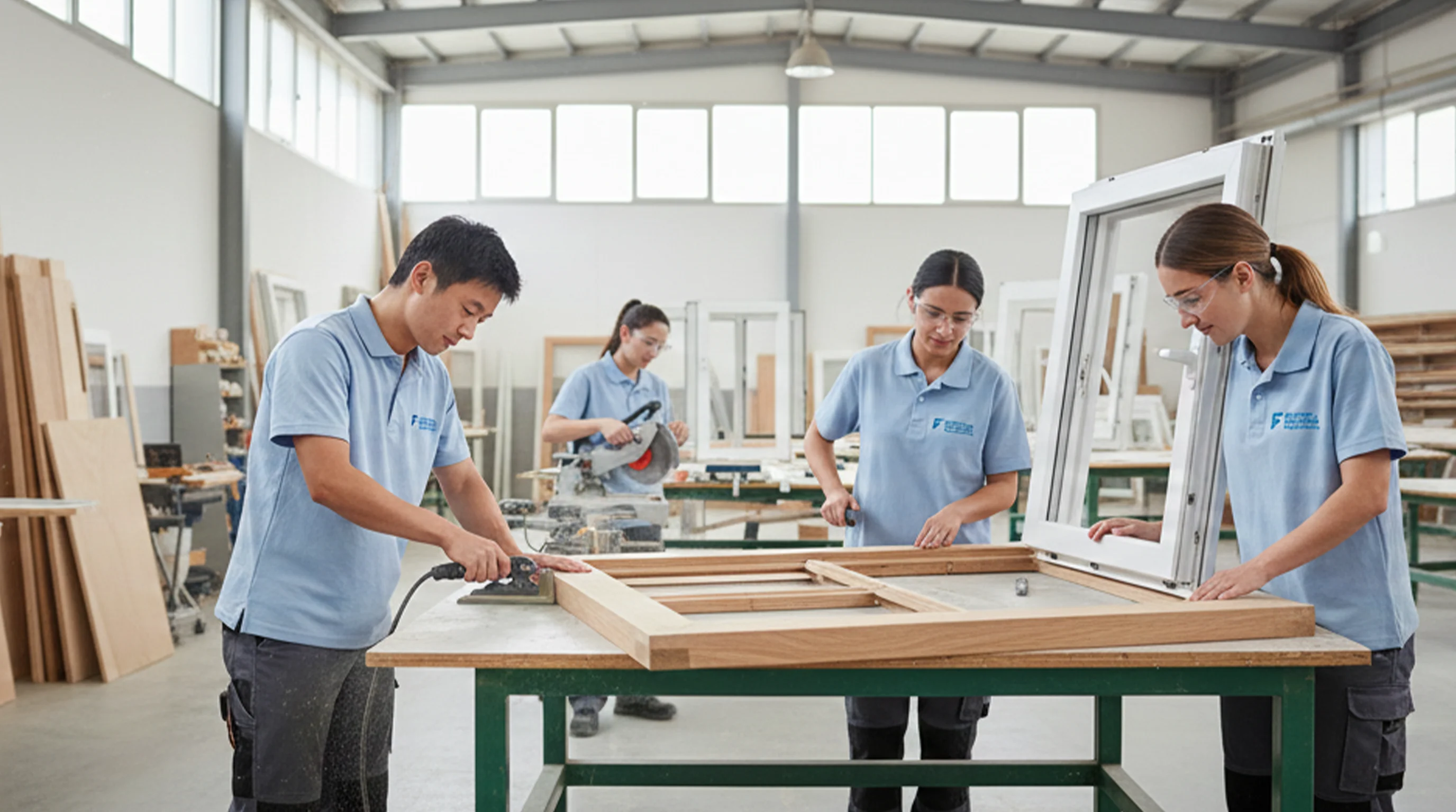 Menuiserie bois, aluminium et PVC - Mobile