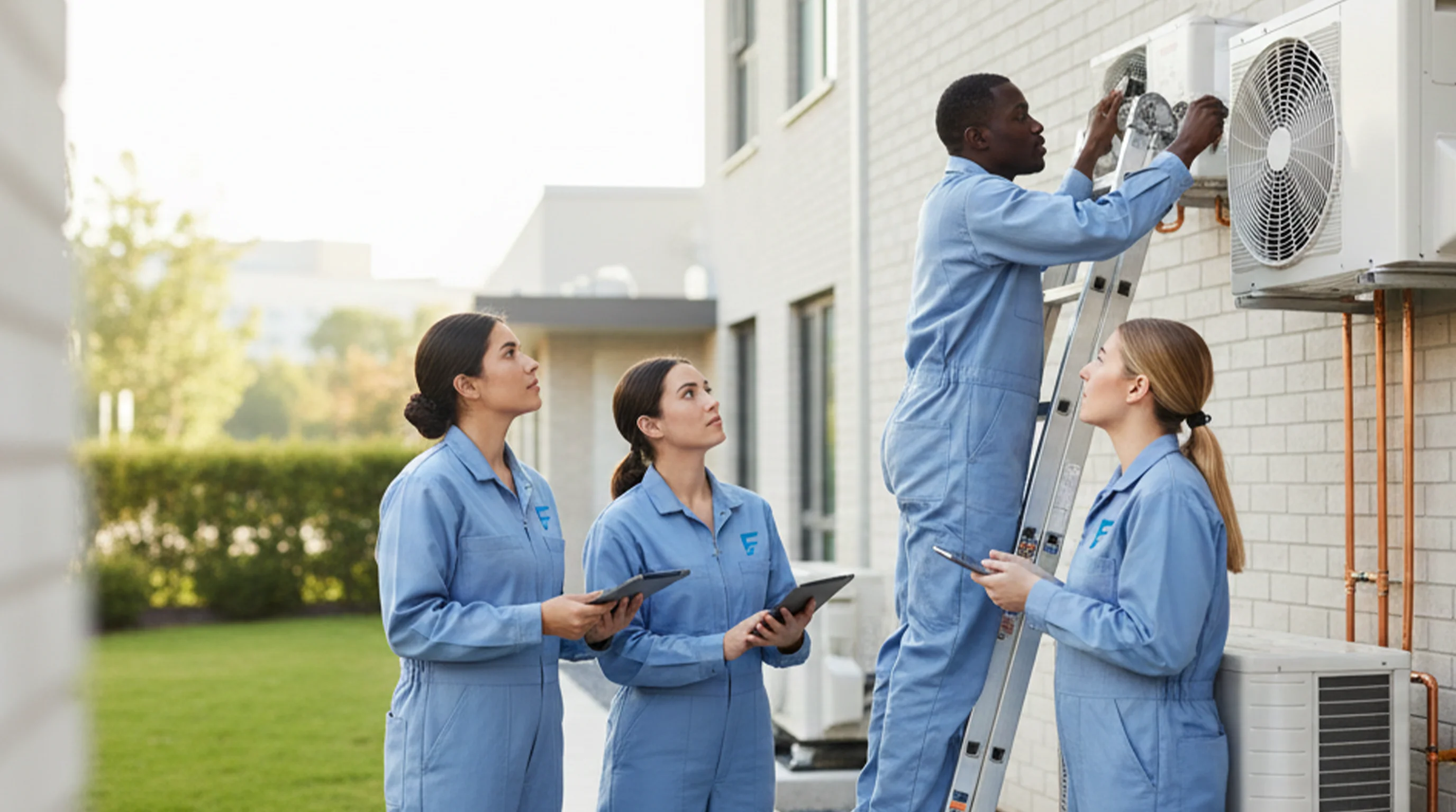 Installation et maintenance de pompes à chaleur - Mobile