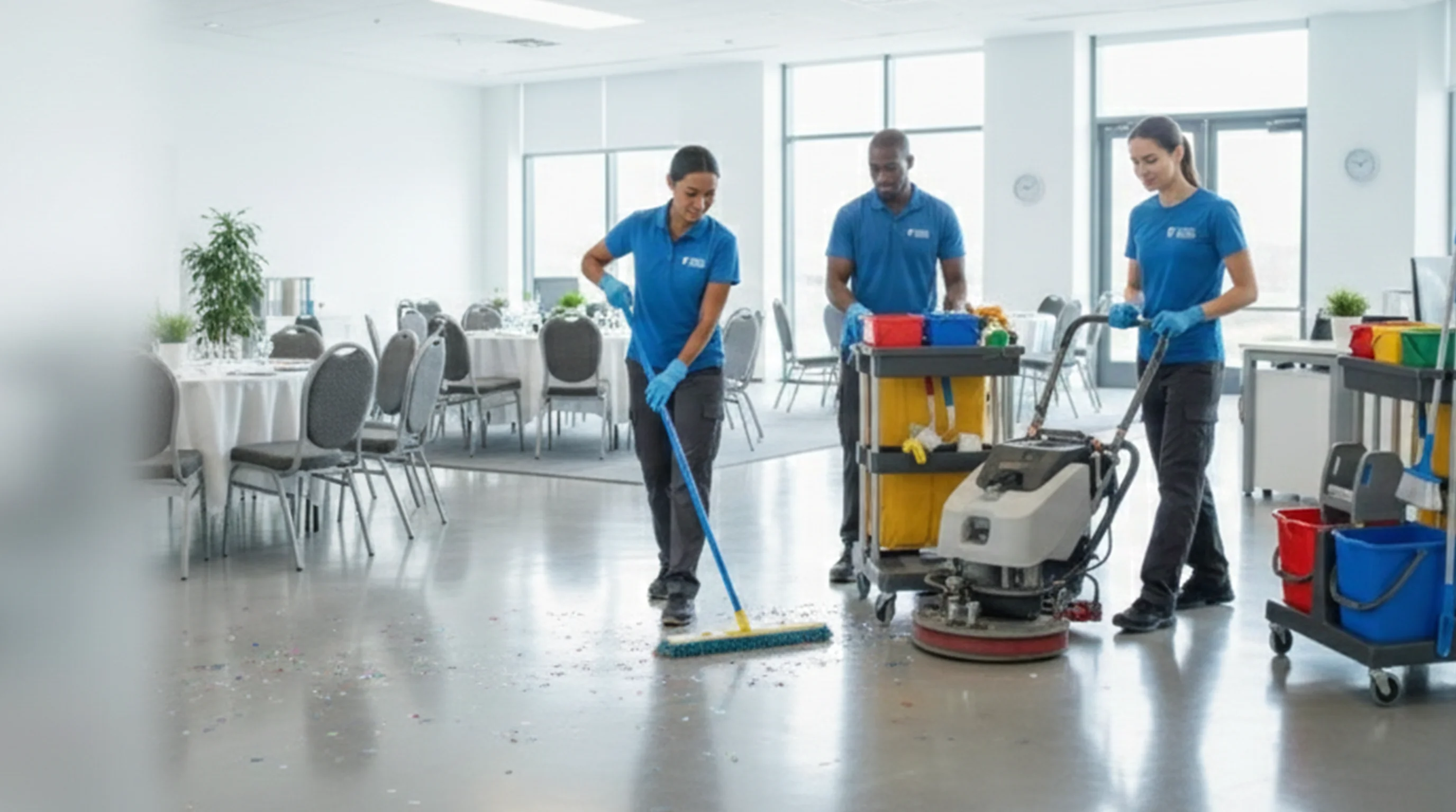 Nettoyage événementiel - Mobile